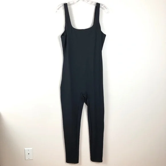 NWT Amazon black unitard with low scoop back L - Picture 12 of 12